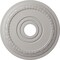 Ekena Millwork Munich Ceiling Medallion (Fits Canopies up to 5 5/8"), 17 1/2"OD x 3 5/8"ID x 1"P, Ultra Pure White CM17MUUWF - alternate 1
